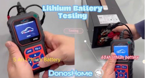 DonosHome BT60: The Ultimate Lithium Battery Tester-Your Go-To Solution for Accurate Battery Testing - DonosHome - OBD2 scanner,Battery tester,tuning,Car Ambient Lighting