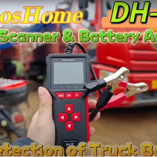 Donoshome DH-77 2 in 1 OBD2 Scanner+Battery Analyzer The Detection of Truck Battery - DonosHome - OBD2 scanner,Battery tester,tuning,Car Ambient Lighting
