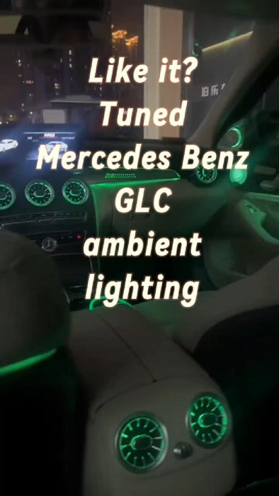Like it? Tuned Mercedes Benz GLC ambient lighting - DonosHome - OBD2 scanner,Battery tester,tuning,Car Ambient Lighting