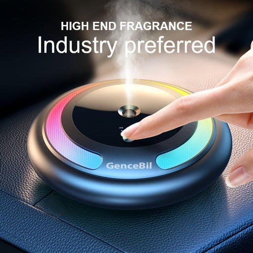 GenceBil Smart Car Air Freshener with Ambient Light, Each Bottle Perfume Lasts 4 Months, Adjustable Concentration, Auto On/Off, Built-in Battery - DonosHome - OBD2 scanner,Battery tester,tuning,Car Ambient Lighting